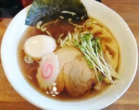 「支那そば（バラチャーシュー）690円+味玉100円」@らーめん・つけめん 八角の写真