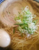「塩蕎麦690円」@自家製麺 琥珀の写真