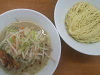 「【夏季限定】鶏ぶたつけタンメン （130913）」@富白 御徒町本店の写真