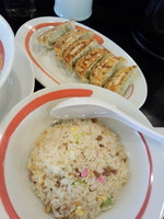 「味噌らーめんミックスランチ735円」@幸楽苑 取手店の写真