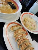 「味噌らーめんミックスランチ735円」@幸楽苑 取手店の写真