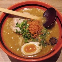 「えびしょうゆ そのまま」@えびそば一幻 新千歳空港店の写真