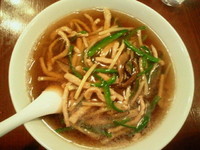 「肉絲湯麺 800円」@姑娘飯店の写真