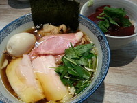 「特製四つ葉そば＋マグロ丼」@中華そば 四つ葉の写真