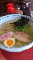 「帯塩らーめん　７３０円　クーポン－５０円」@元祖帯麺 梅田飯店の写真