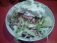 「小ラーメン　ニンニクアブラポテトサラダ　600円」@ラーメン二郎 府中店の写真