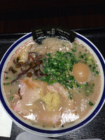 「らーめん味玉入り890円」@中華そば専門 田中そば店 ダイバーシティ東京プラザ店の写真