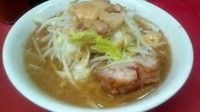 「ぶた2枚入 小ラーメン ￥600」@ラーメン二郎 環七一之江店の写真