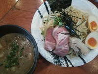 「濃厚豚骨魚介特製つけ麺（柚子風味）（131017）」@麺処 ほん田の写真