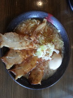 「味玉チャーシュー麺997円」@とりの助 下小出店の写真