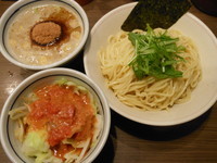 「鶏と魚介の濃厚つけ麺（中盛）＋トマベジ」@INOSHOWの写真