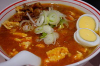 「五目蒙古タンメン（麻婆増し＋ネギ）」@蒙古タンメン 中本 御徒町店の写真