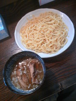 「つけ麺（エビ風味）７５０円」@つけめん小池の写真