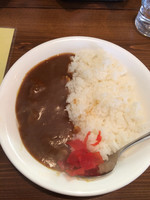 「正油ラーメン、牛スジカレー」@シマシマトムの写真