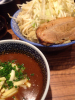 「カレーつけ麺+中盛り」@ラーメン燈郎の写真