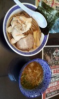 「濃厚鶏豚骨魚介つけ麺」@濃厚鶏豚骨魚介つけ麺 かず屋の写真