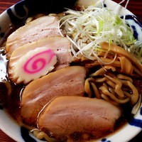 「【限定】黒チャーシュー麺（富山ラバーズ）」@良温(Ra-on)の写真