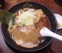 「【限定】 秋刀魚節そば：850円」@節骨麺たいぞう 三軒茶屋店の写真