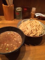 「濃厚つけ麺　大盛」@馳走麺 狸穴の写真