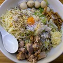 油そば(ガッツリ系、野菜マシ、アブラマシ)+味玉