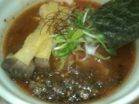 「海老キノコCHILI味」@麺場voyageの写真