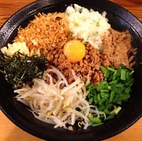 「【限定】本丸台湾まぜそば（￥700）」@つけ麺 本丸 栄店の写真