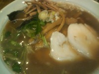 「烏賊干し鶏白湯醤油そば」@新橋 纏の写真