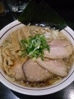 「煮干そば(中盛)」@中華そば しながわの写真