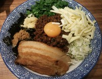 「【期間限定】台湾汁無し油そば＋とろけるチーズ（131106）」@ラーメン燈郎の写真