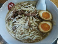 「【期間限定】ねぎそば (小)＋味玉 （131109）」@中華そば まるきの写真