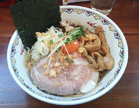 「まぜそば￥７３０」@中華そば 仙人掌の写真