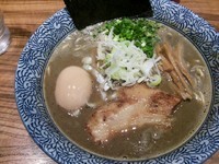 「濃厚煮干そば煮卵入り　850円」@煮干中華ソバ 宮庵の写真