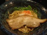 「まぜ麺 小 温麺 辛さ2番」@おっくん堂の写真