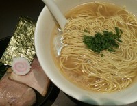 「【期間限定】ブリ節とアサリの塩そば＋和え玉 （131127）」@おおぜき中華そば店の写真