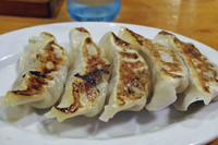 「餃子5個」@中華そば 田家 本店の写真