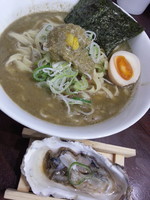 「【限定】牡蠣煮干し SPver￥980＋大盛り￥120」@ラーメン愉悦処 似星の写真