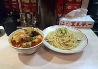 「冷し味噌野菜950円，麺大盛り60円」@蒙古タンメン 中本 目黒店の写真