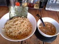 「煮干つけ麺、大盛り」@jun-pey ra-men 成瀬本店の写真