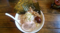 「らーめん+こってり+中盛+のり+たまご」@田島商店の写真