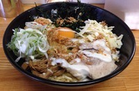 「福吉特製溜まり醤油まぜそば(限定)750円」@麺処福吉ATSUSHIの写真