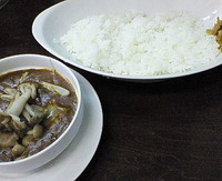 「きのこカレー（特辛）　９５０円」@欧風カレー キュリーの写真