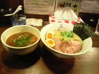 「濃厚鶏白湯 特製つけ麺 980円（中盛）」@麺屋 藤しろ 目黒店の写真