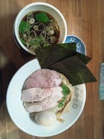 「ザハハ鶏特製つけそば(200g)(あつもり)」@鶏そばムタヒロの写真