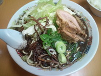 「キャベツラーメン大盛」@熊本ラーメン 麺王の写真