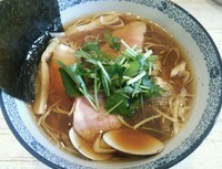 「蛤そば （131201）」@中華そば 四つ葉の写真