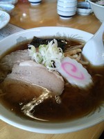 「ラーメン+チャーシュー1枚」@あかつき食堂の写真