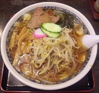 「冷しらーめん：750円」@栄屋本店の写真