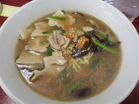 「しいたけ肉そば」@九州大分ラーメン 麺恋亭 中華街店の写真