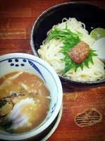 「梅干しつけ麺　８５０円」@つけ麺二代目みさわの写真