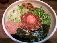 「台湾まぜそば　780円」@神田ラーメン わいず 神田本店の写真